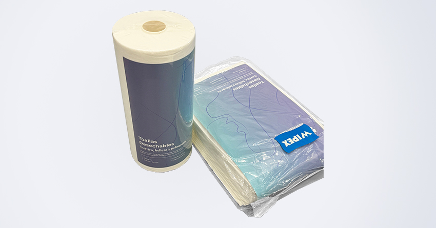 Beauty Salon Disposable Dry Roll and Wipes