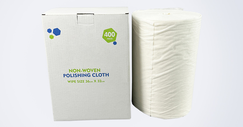 400pcs Non-woven Polishing Cloth