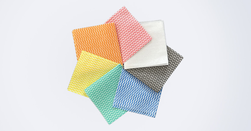 Heavy Duty Multi Purpose Nonwoven Dish Cloth Household Wipes
