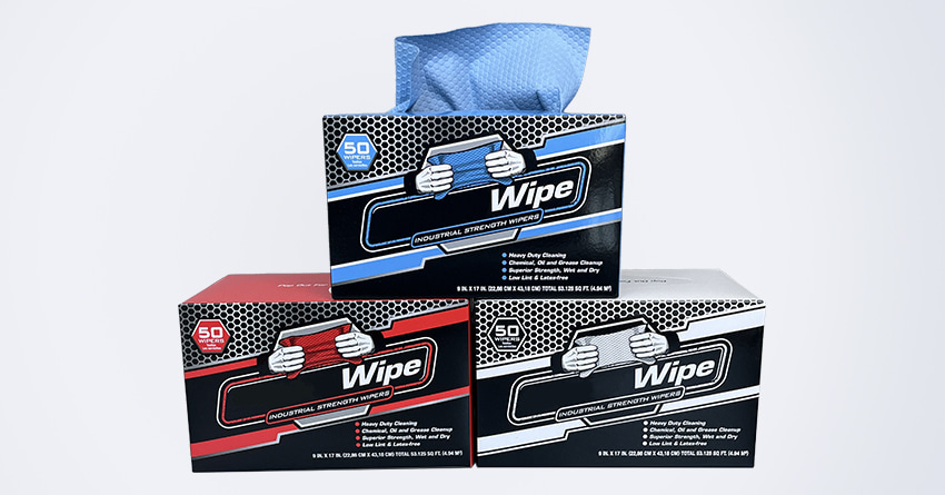 Heavy Duty Cleaning Wet and Dry Industrial Strength Wipers