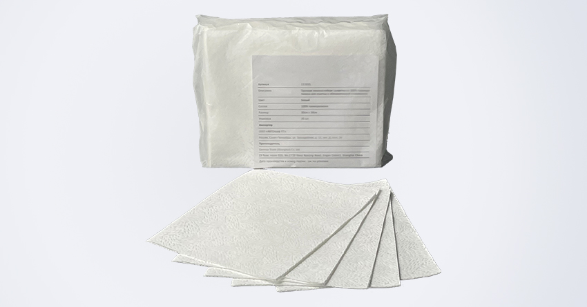 100% Meltblown Polypropylene Cleaning Wipes