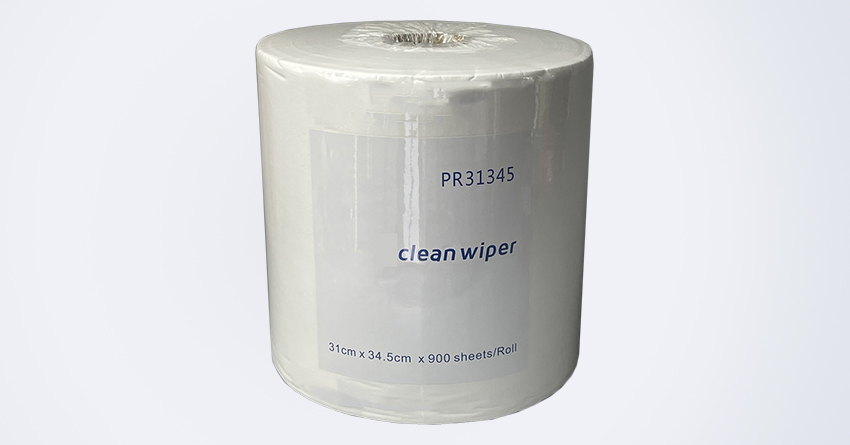 Plain Pattern Big Rolls Clean Wiper Roll